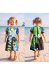 Hand Painted Rayon Kids Dress Hand Painted Rayon Kids Dress